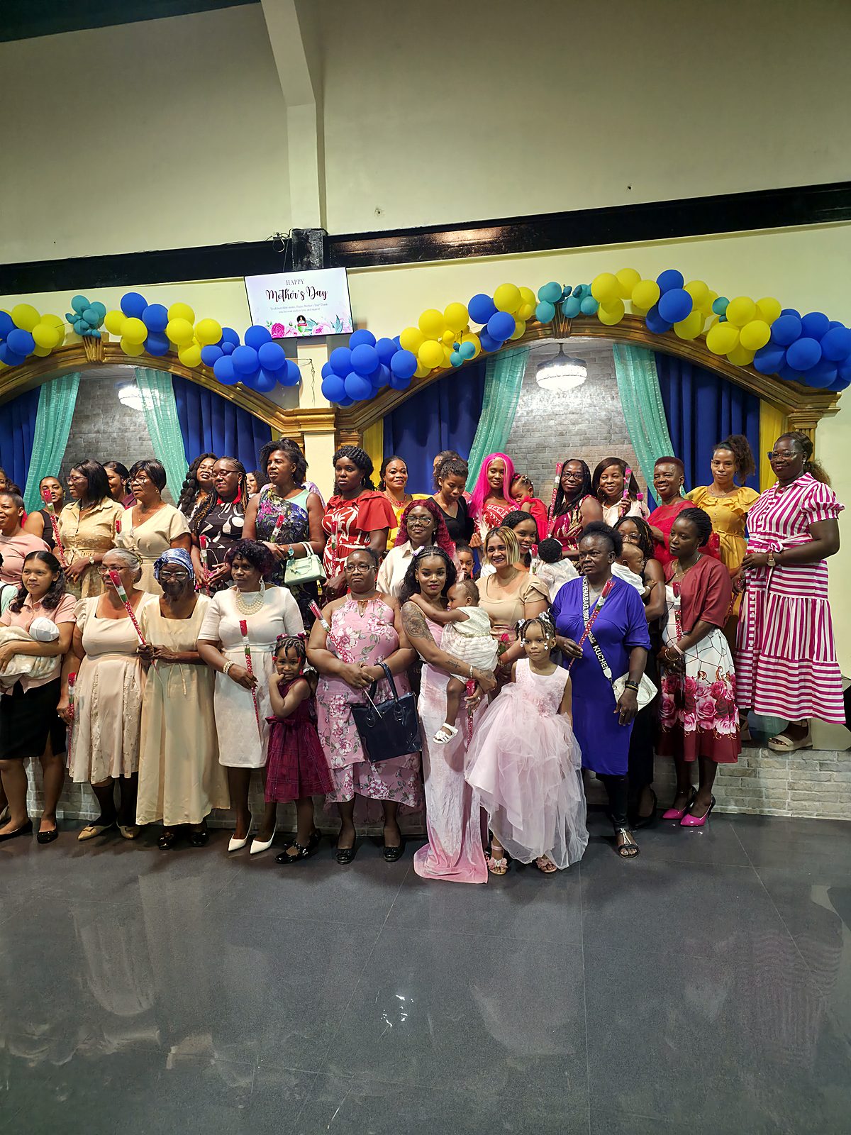 The women of the church on Mother's Day