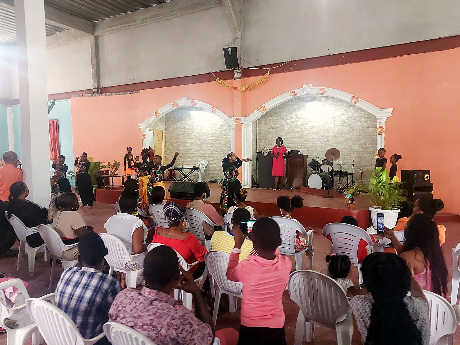 A Sunday service at Throne Room International